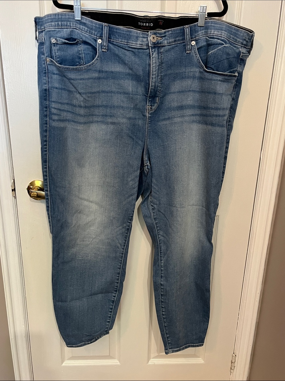 torrid Light Wash Sky High Skinny Denim Jeans